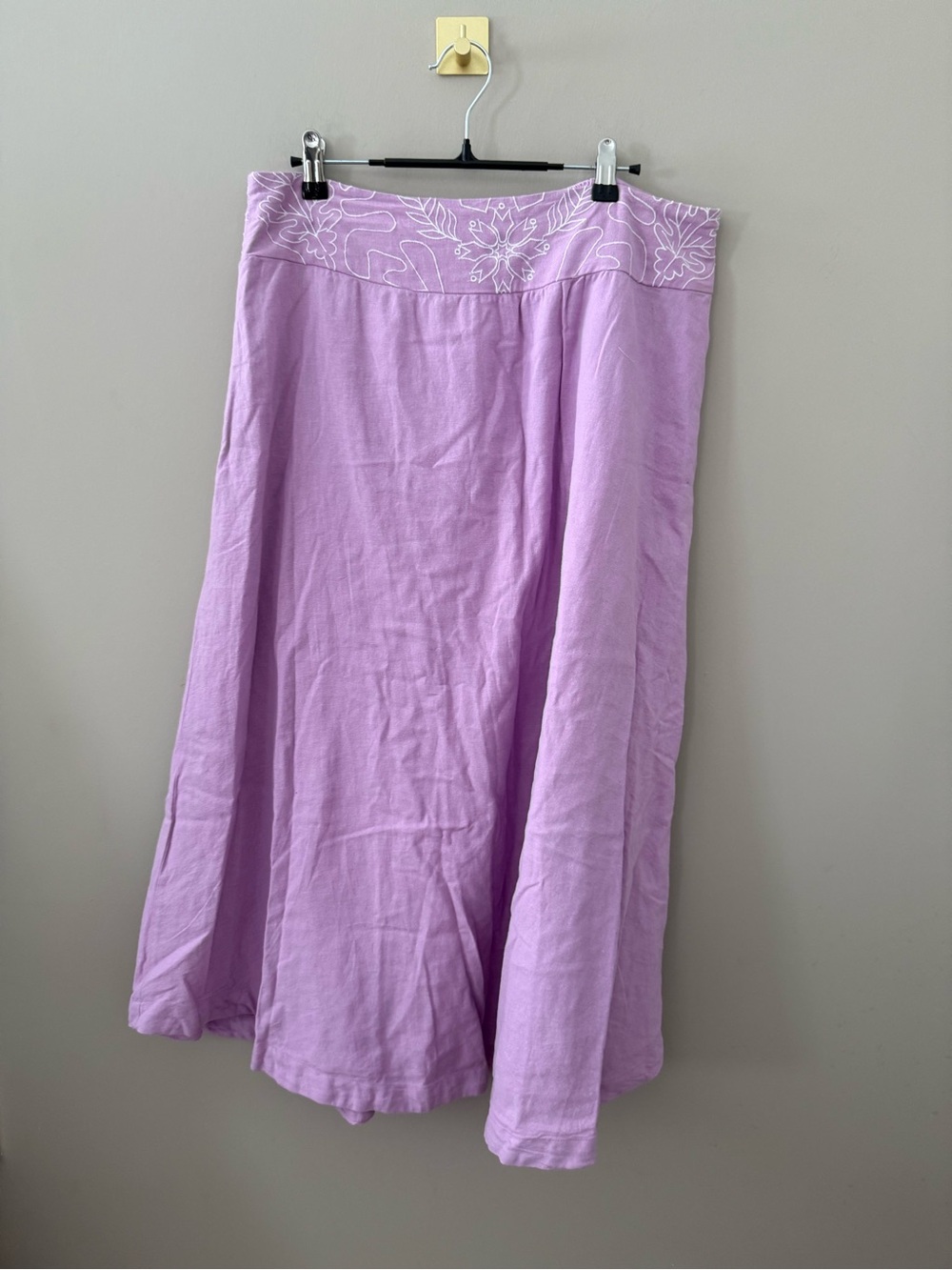 Free People Lotus Midi Skirt, sz L - Picture 7 of 11